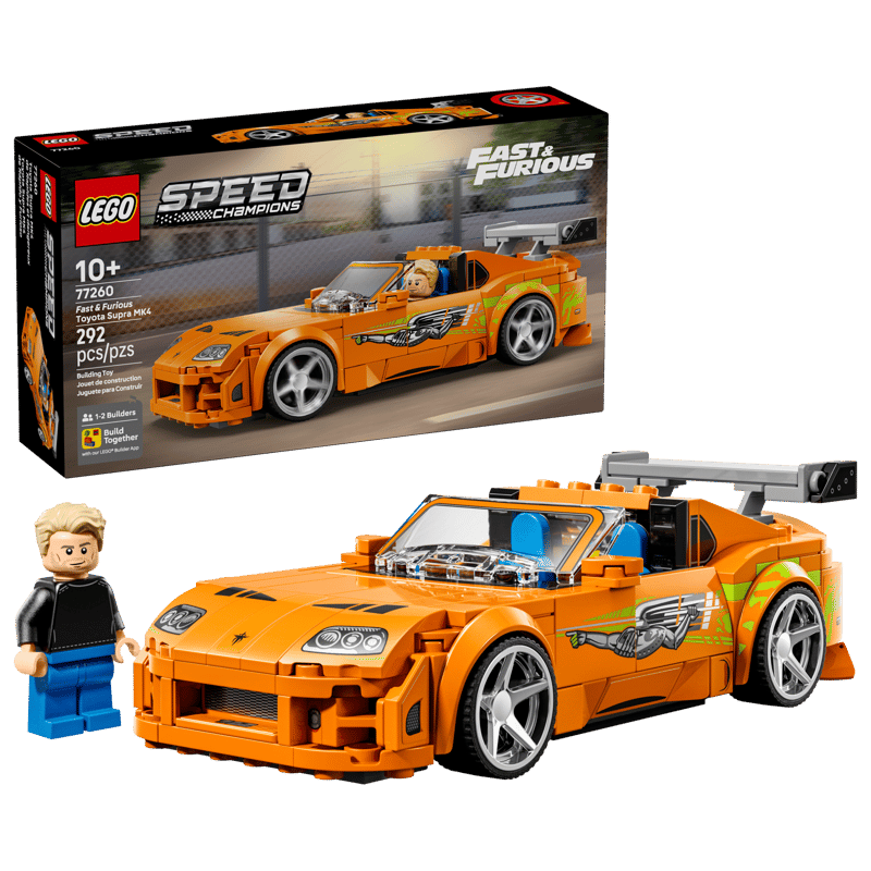 Bộ Mô Hình LEGO Speed Champions The Fast and the Furious Toyota Supra MK4 #77260