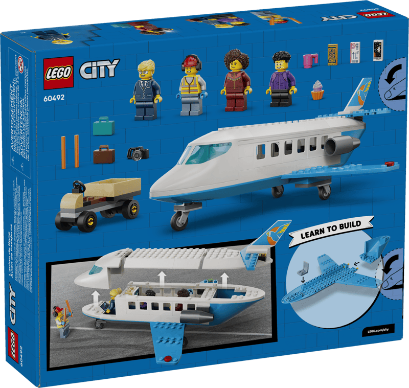 Bộ Mô Hình  Máy Bay Chở Khách LEGO CITY #60492