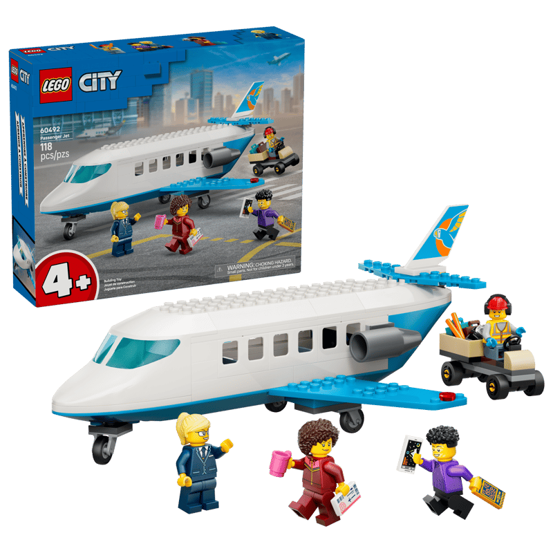 Bộ Mô Hình  Máy Bay Chở Khách LEGO CITY #60492