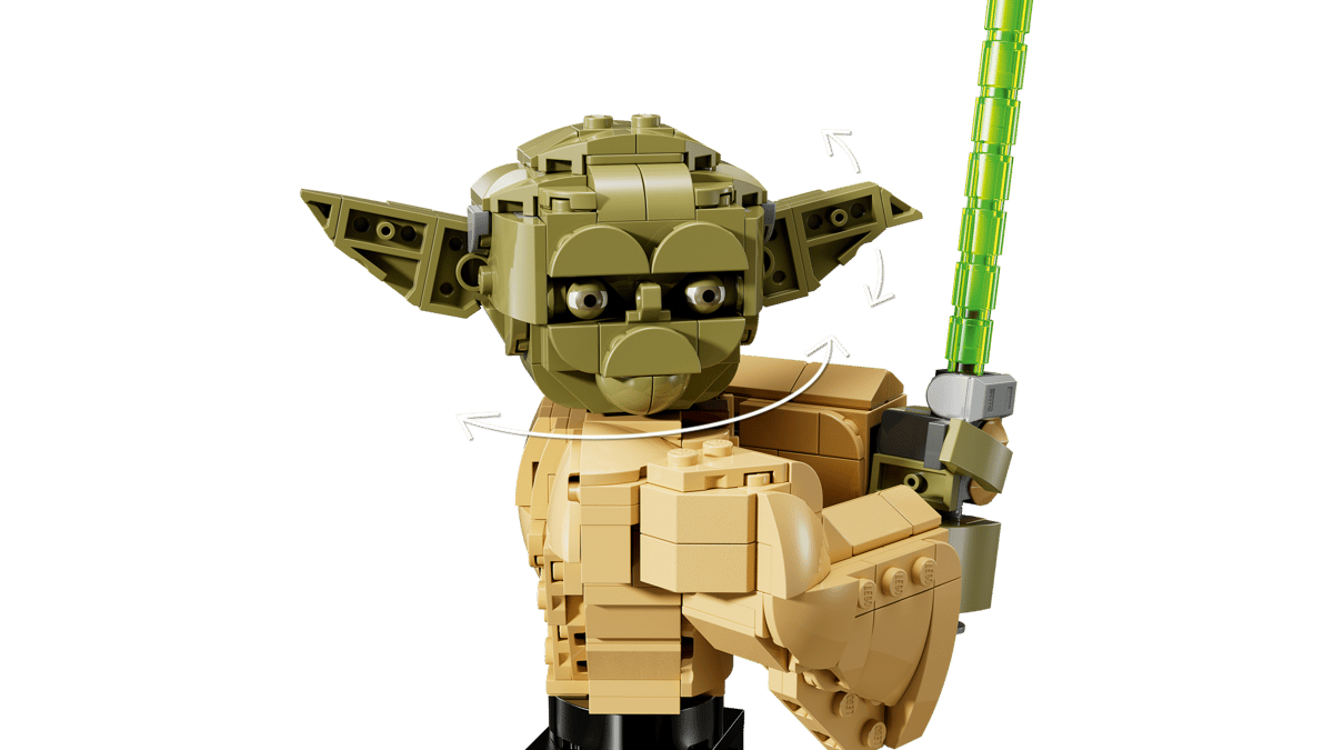 Mô Hình Tượng bán thân Yoda Star Wars #75438