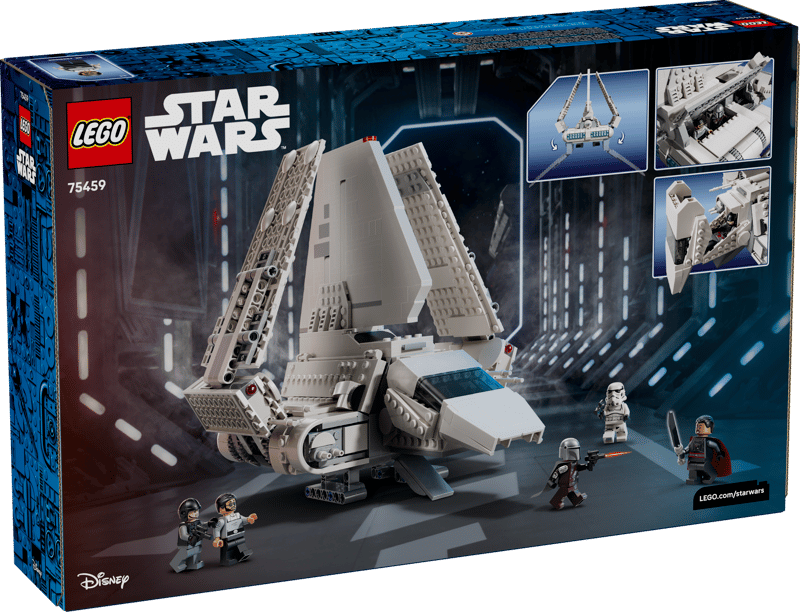 Bộ Mô Hình Phi Thuyền Imperial Lambda-Class Shuttle LEGO Star Wars #75459