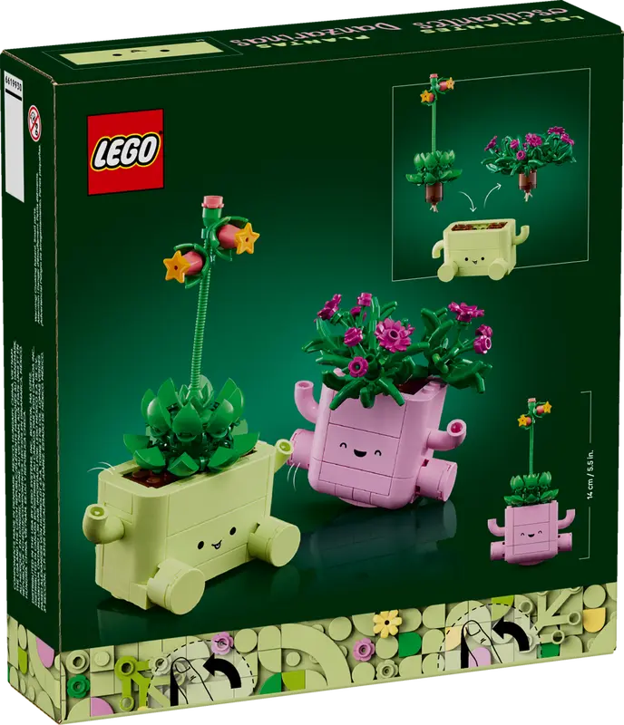 Bộ Mô Hình Chậu Cây Nhí Nhảnh LEGO BOTANICALS #11506