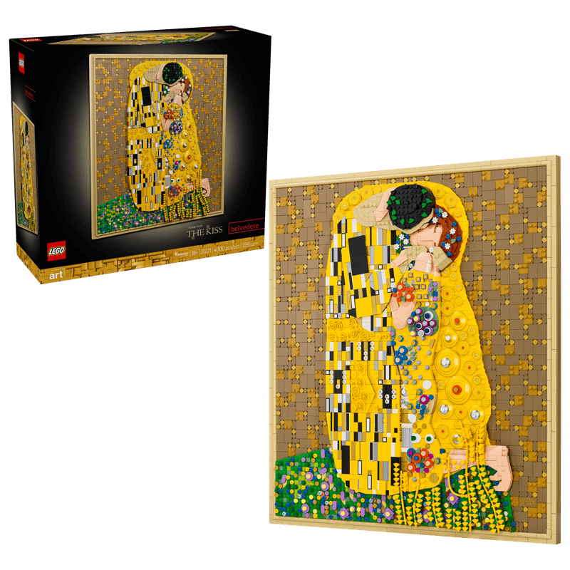 Bộ Mô Hình Tranh Nghệ Thuật - Gustav Klimt Nụ Hôn (The Kiss)  LEGO Art #31221