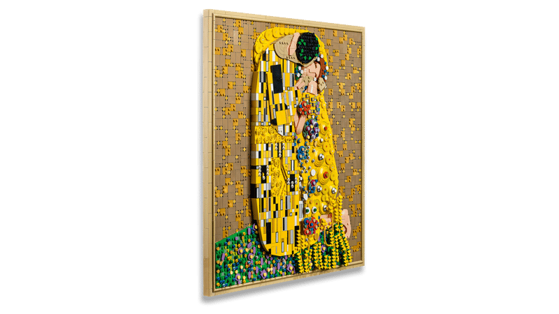 Bộ Mô Hình Tranh Nghệ Thuật - Gustav Klimt Nụ Hôn (The Kiss)  LEGO Art #31221