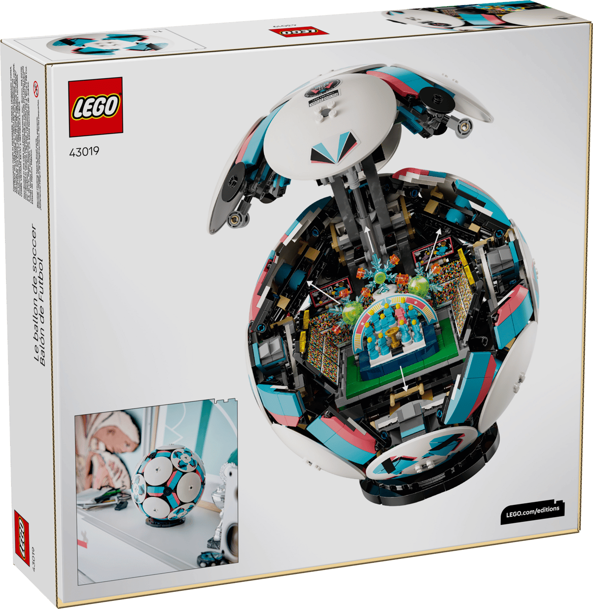 Mô Hình Lắp Ráp Quả Bóng Đá LEGO Soccer Ball #43019