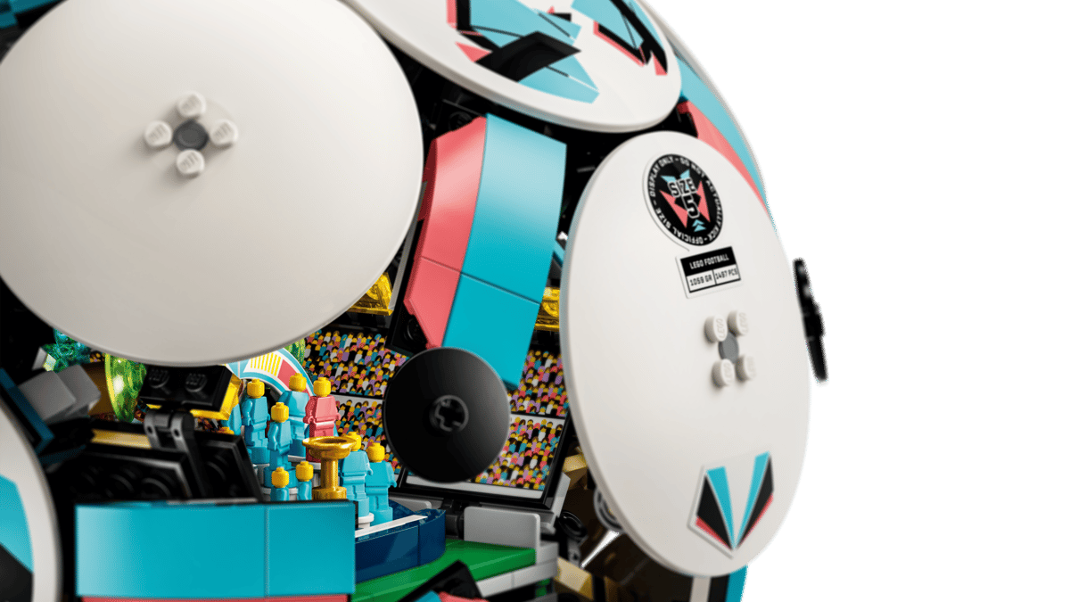 Mô Hình Lắp Ráp Quả Bóng Đá LEGO Soccer Ball #43019