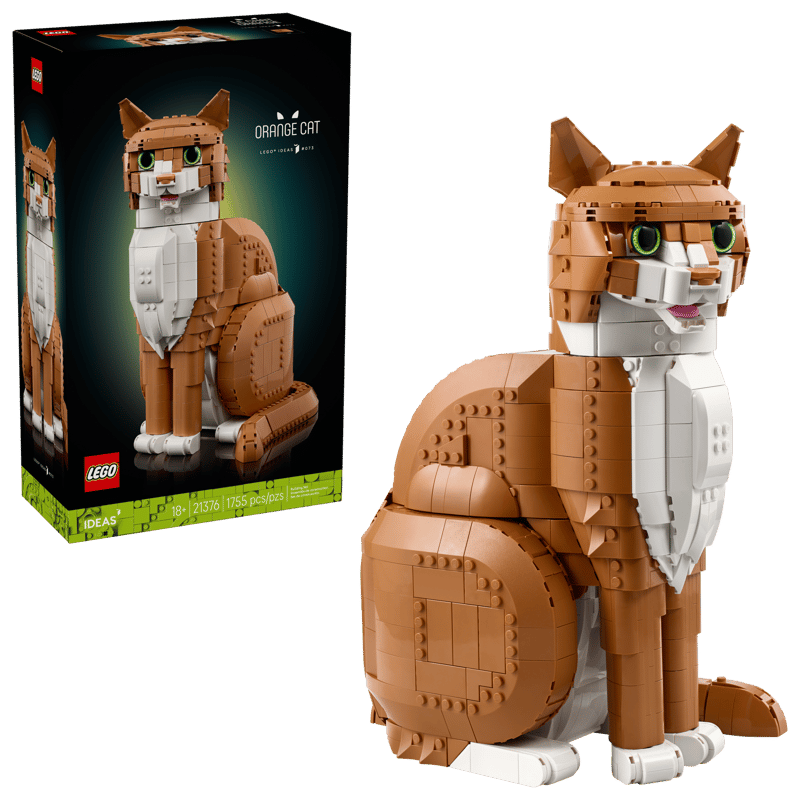 Bộ mô Hình Mèo Cam LEGO IDEAS #21376