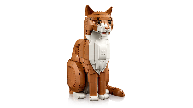 Bộ mô Hình Mèo Cam LEGO IDEAS #21376