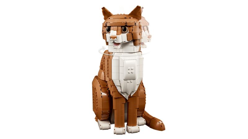 Bộ mô Hình Mèo Cam LEGO IDEAS #21376