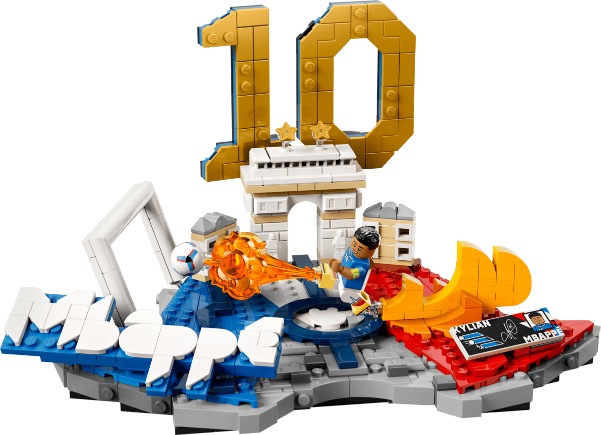 Bộ Mô Hình LEGO Kylian Mbappé - Siêu sao bóng đá Pháp #43013