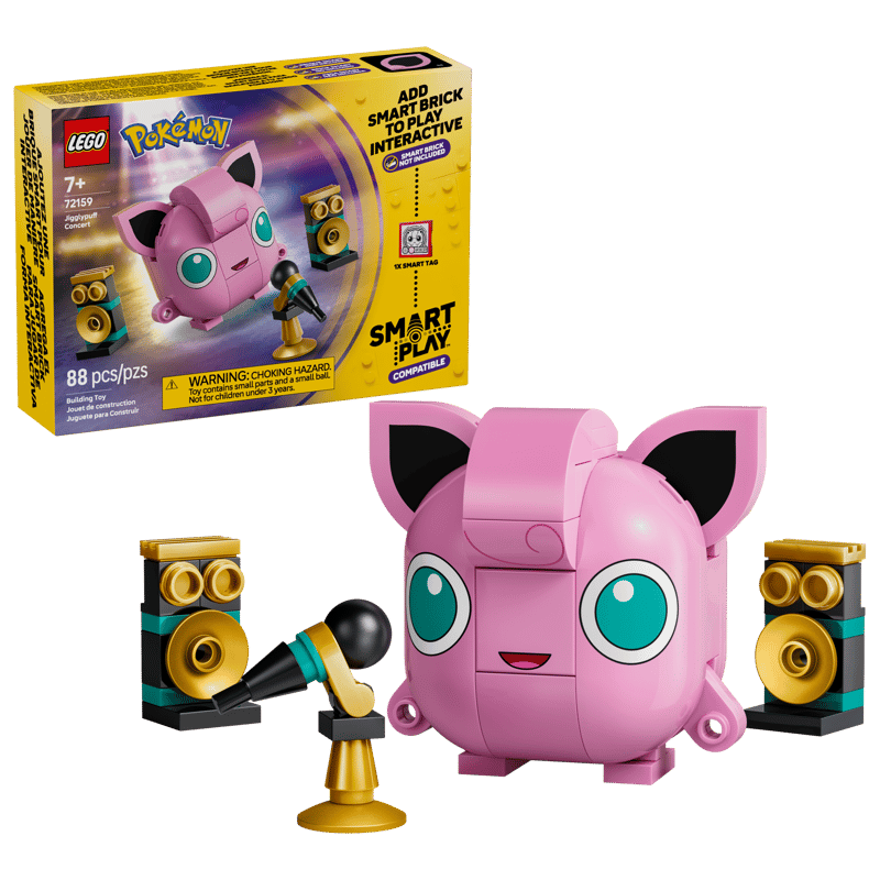Bộ Mô Hình LEGO Smart Play Sân Khấu Ca Nhạc Của Jigglypuff LEGO Pokemon #72159