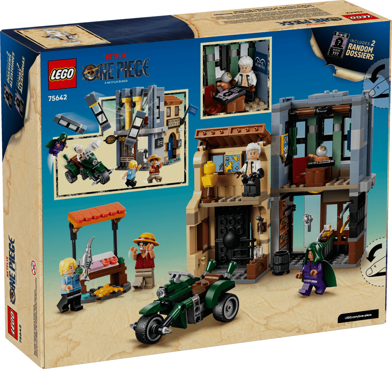 Bộ Mô Hình Cuộc Đối Đầu Với Đại Tá Smoker LEGO One Piece #75642