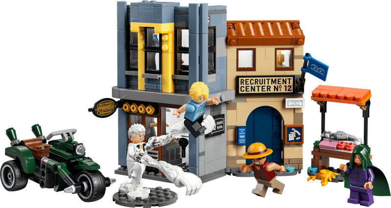 Bộ Mô Hình Cuộc Đối Đầu Với Đại Tá Smoker LEGO One Piece #75642