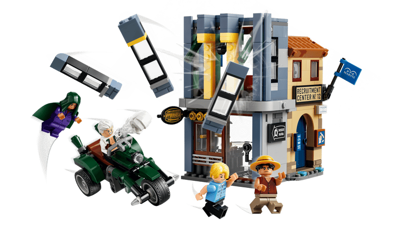 Bộ Mô Hình Cuộc Đối Đầu Với Đại Tá Smoker LEGO One Piece #75642
