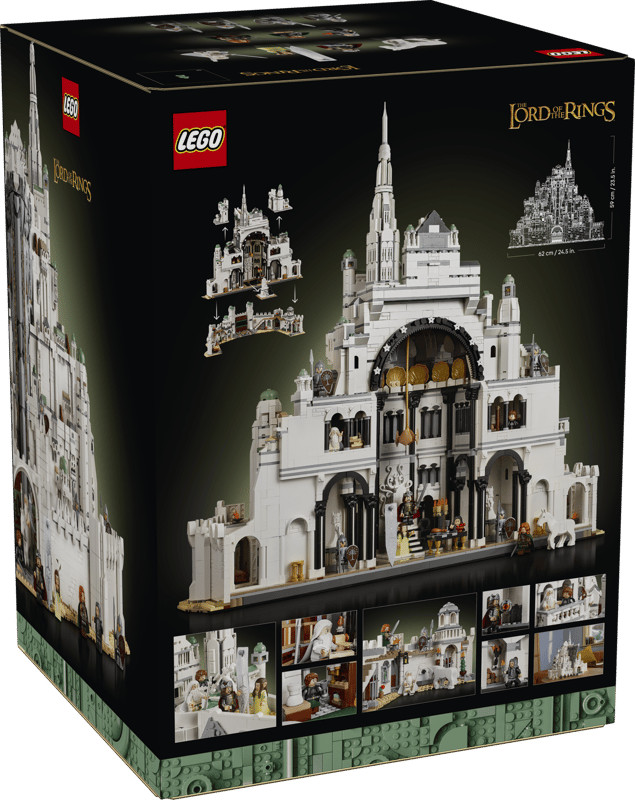 Bộ Mô Hình LEGO Icons The Lord of The Rings: Minas Tirith #11377