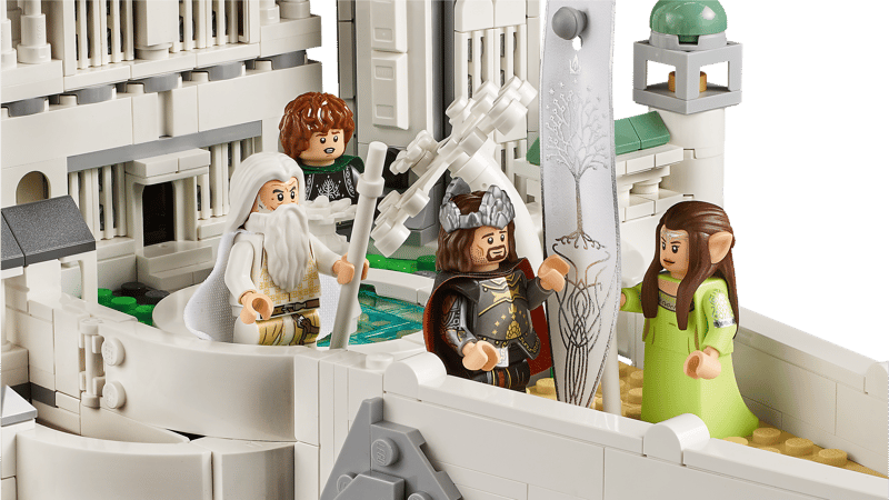 Bộ Mô Hình LEGO Icons The Lord of The Rings: Minas Tirith #11377