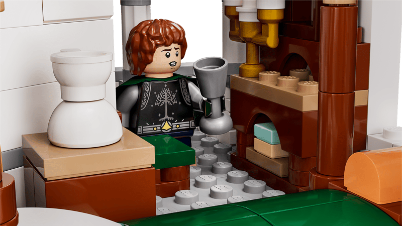 Bộ Mô Hình LEGO Icons The Lord of The Rings: Minas Tirith #11377