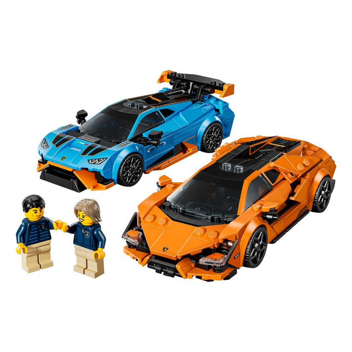Bộ Mô Hình LEGO SPEED CHAMPIONS Lamborghini Revuelto & Huracán #77238
