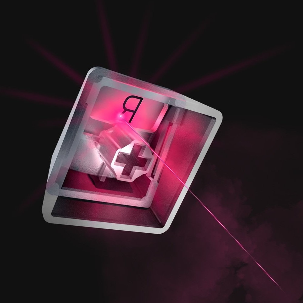 Bộ phím bấm Razer Phantom Keycap Upgrade Set - Trắng