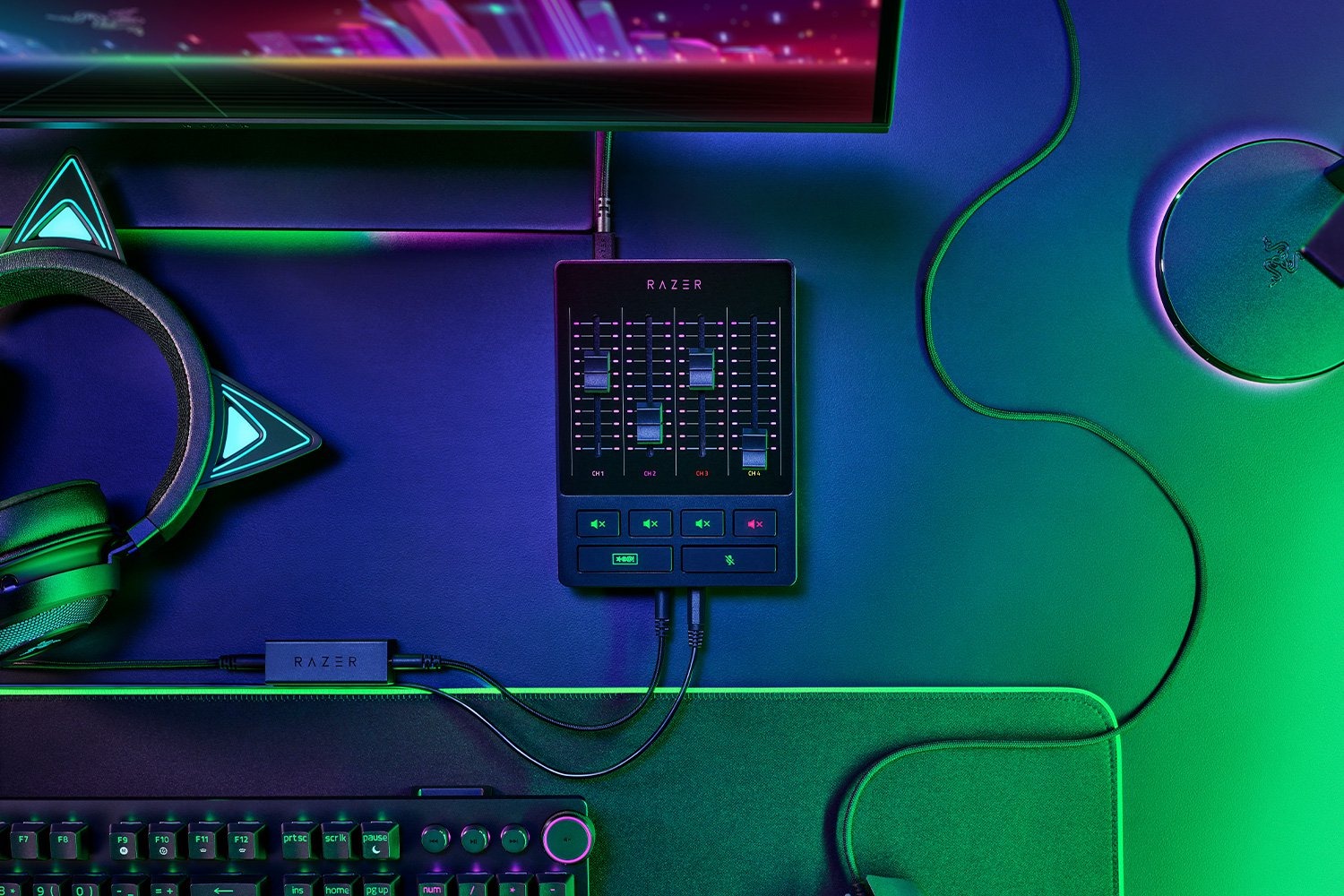 Bộ trộn âm thanh Razer Audio Mixer