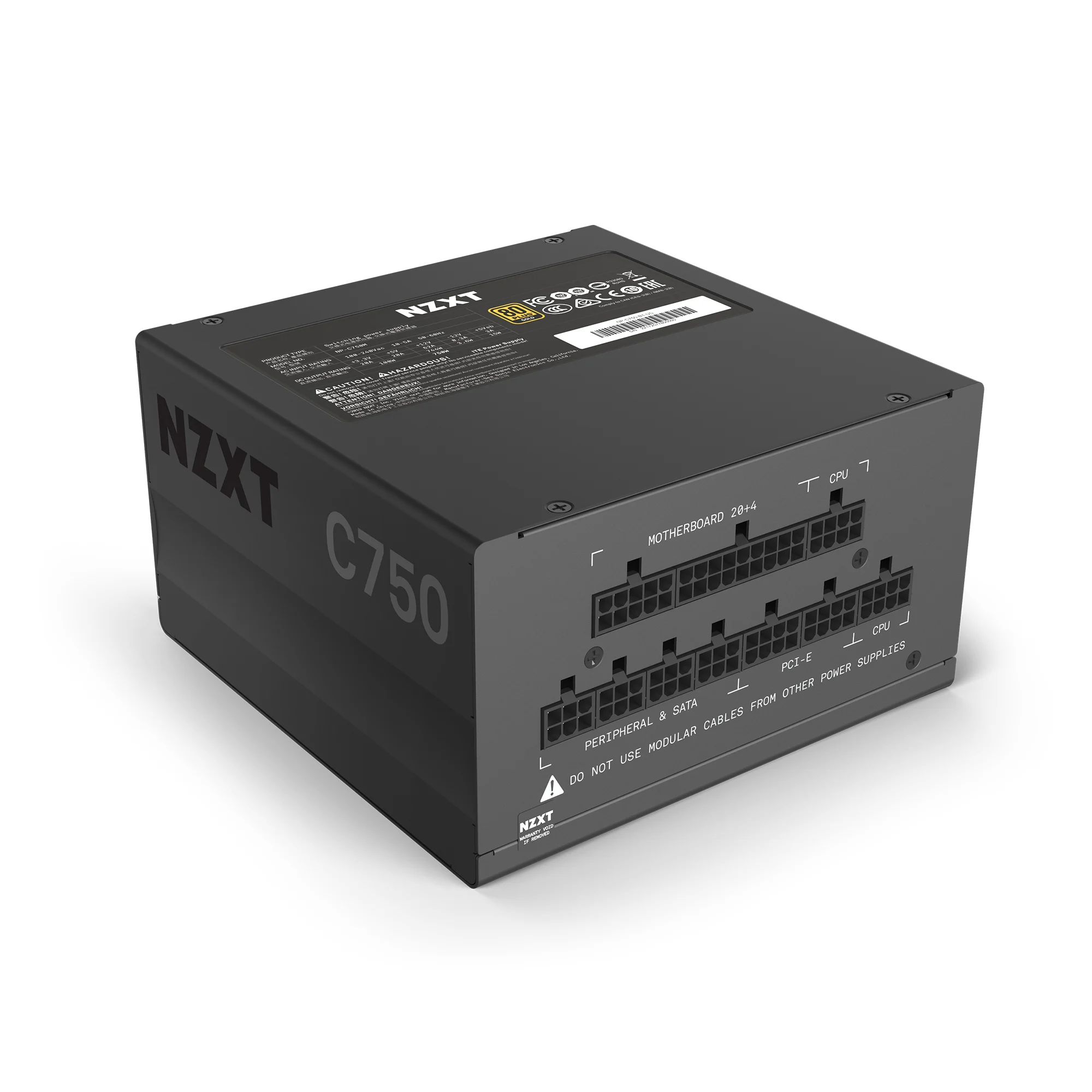 Nguồn NZXT C850W - 80 Plus Gold - Full Modular