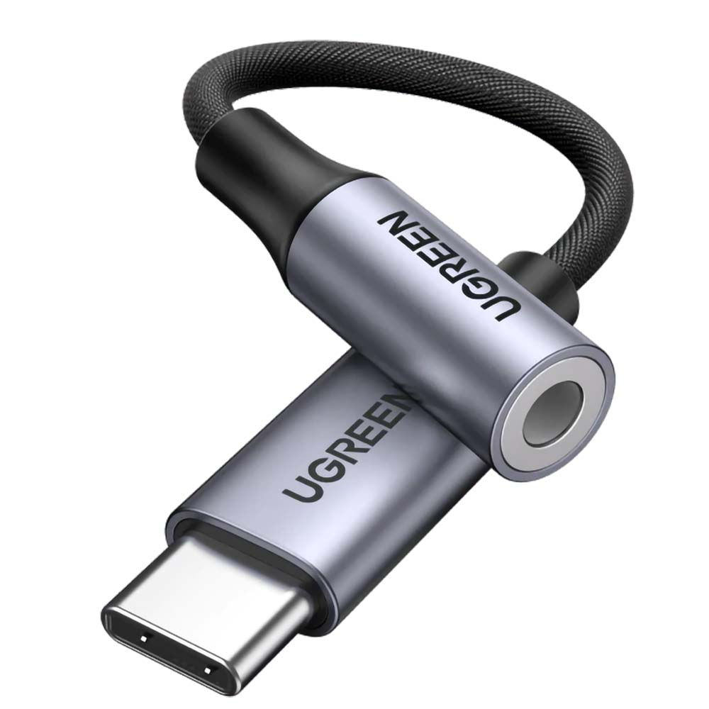 Cáp chuyển đổi âm thanh USB Type-C ra 3.5mm có chip DAC Ugreen 80154