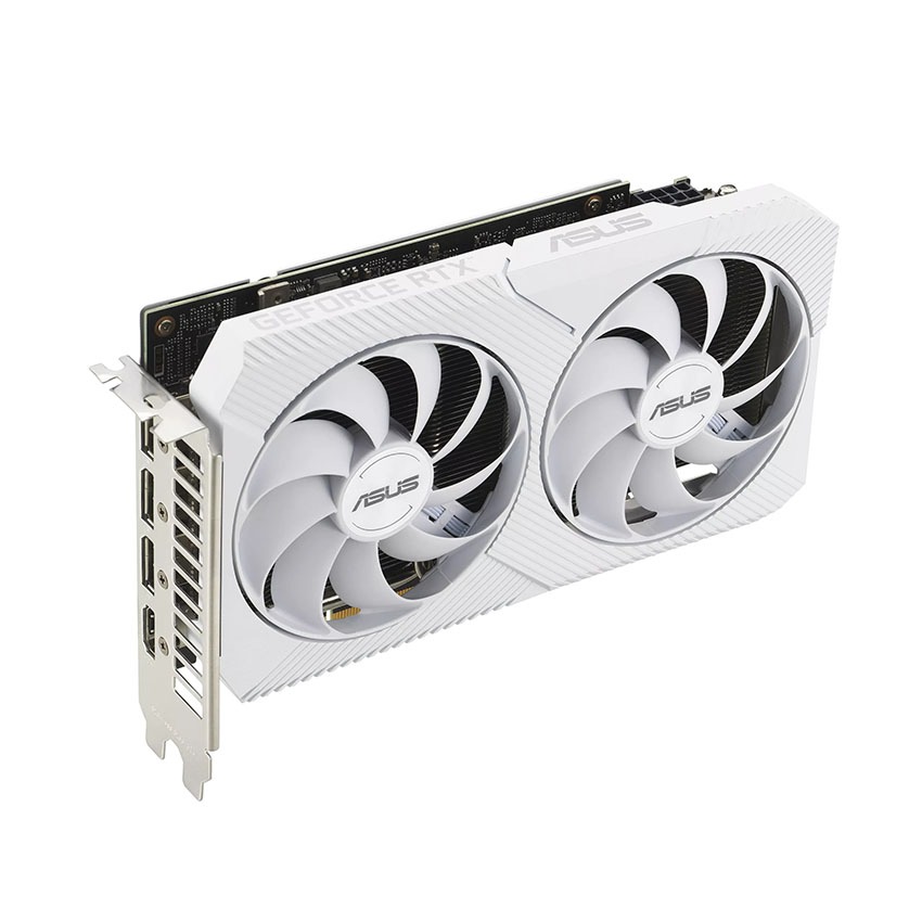 VGA Asus Dual GeForce RTX 3060 White OC 12GB GDDR6