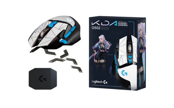 Chuột Logitech G502 HERO (Đen | K/DA LoL)