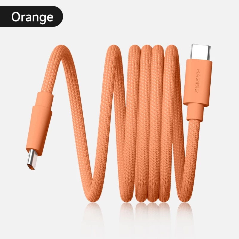 Cáp Sạc Hagibis  Cuộn USB-C Cao Cấp Chống Rối 240W