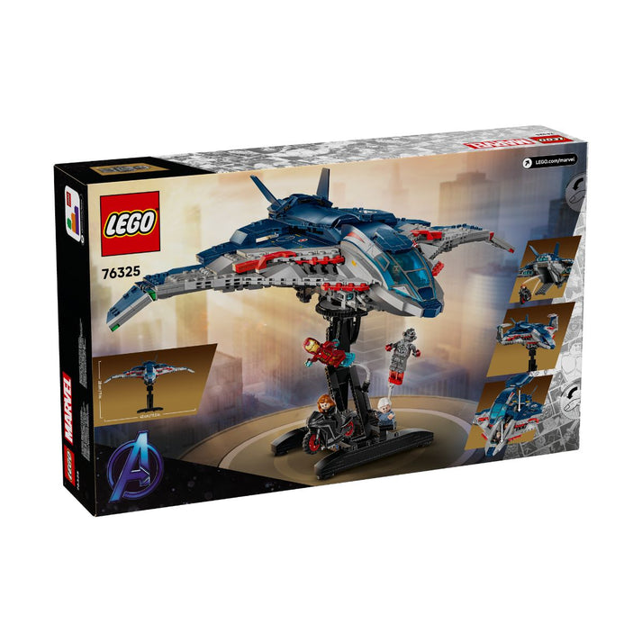 Bộ Mô Hình LEGO SUPERHEROES Avengers: Age of Ultron Quinjet #76325