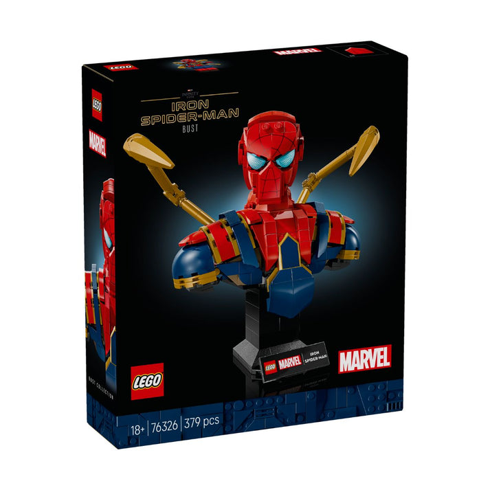 Bộ Mô Hình LEGO SUPERHEROES Bán Thân Iron Spider-Man #76326