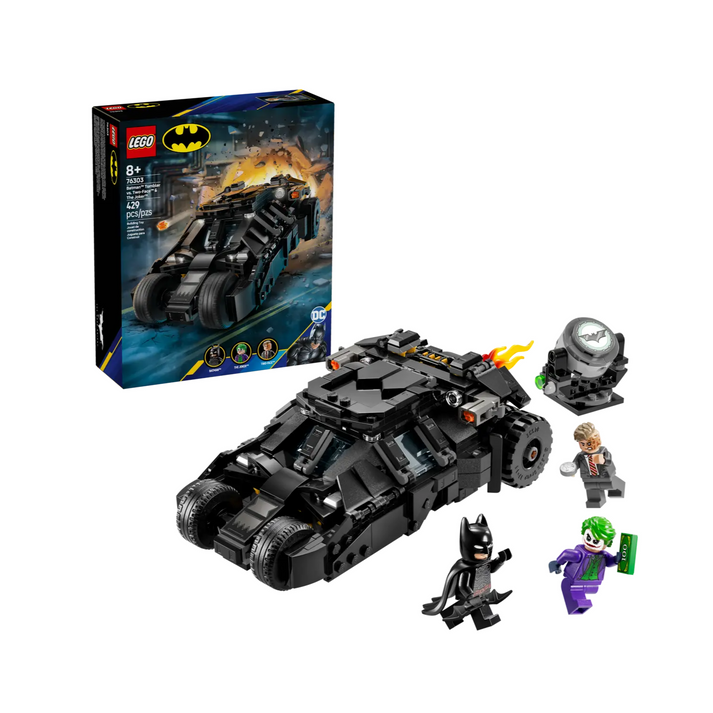 Bộ Mô Hình LEGO SUPERHEROES Batman Tumbler vs. Two-Face & The Joker #76303
