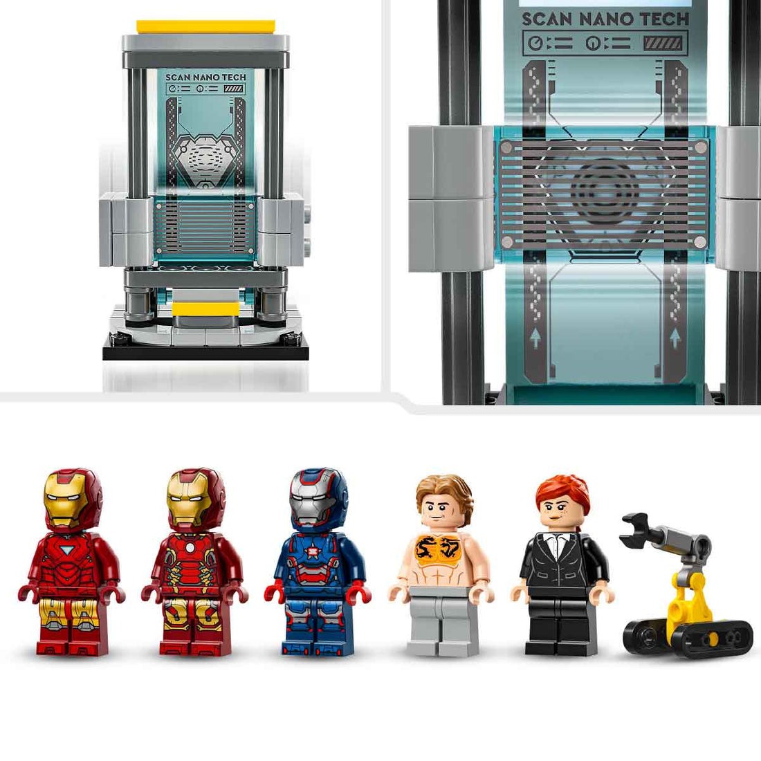 Bộ Mô Hình LEGO SUPERHEROES Bộ Sưu Tập Chiến Giáp Iron Man #76315
