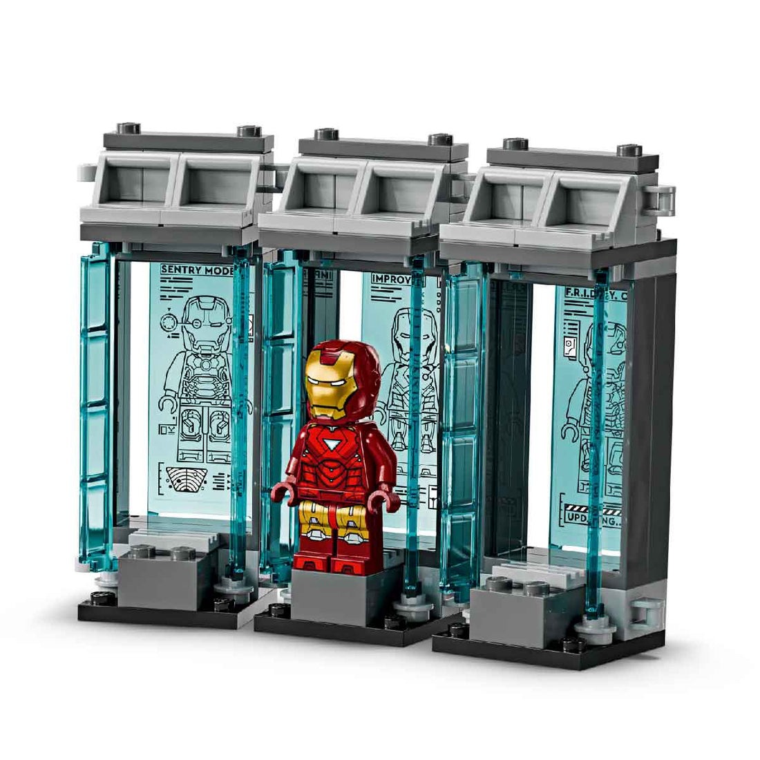 Bộ Mô Hình LEGO SUPERHEROES Bộ Sưu Tập Chiến Giáp Iron Man #76315