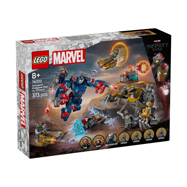 Bộ Mô Hình LEGO SUPERHEROES Avengers: Endgame Thor vs. Chitauri #76322