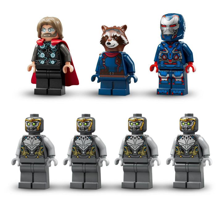 Bộ Mô Hình LEGO SUPERHEROES Avengers: Endgame Thor vs. Chitauri #76322