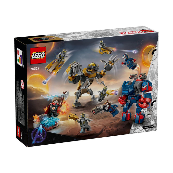 Bộ Mô Hình LEGO SUPERHEROES Avengers: Endgame Thor vs. Chitauri #76322