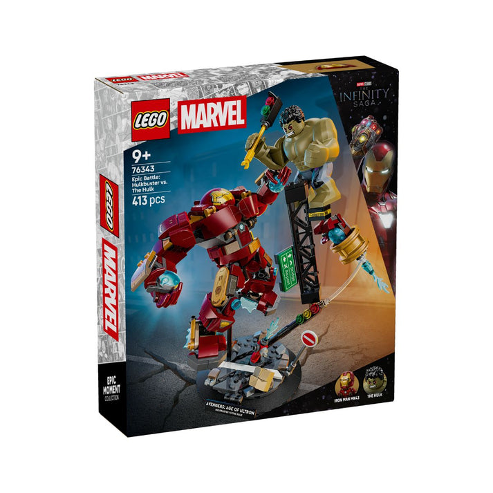 Bộ Mô Hình LEGO SUPERHEROES Hulkbuster vs. The Hulk #76343