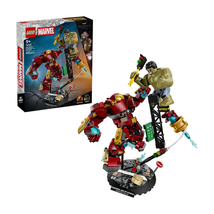 Bộ Mô Hình LEGO SUPERHEROES Hulkbuster vs. The Hulk #76343
