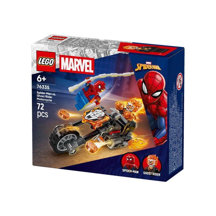 Bộ Mô Hình LEGO SUPERHEROES Spider-Man vs. Ghost Rider #76335