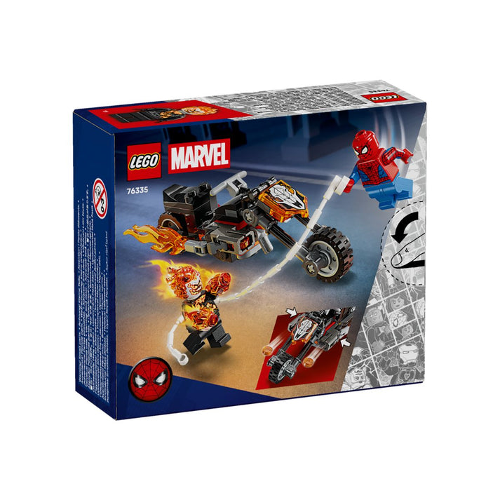 Bộ Mô Hình LEGO SUPERHEROES Spider-Man vs. Ghost Rider #76335