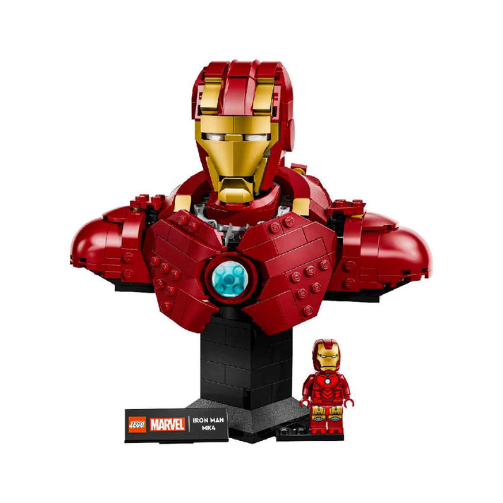 Bộ Mô Hình LEGO SUPERHEROES Iron Man MK4 Bán Thân #76327