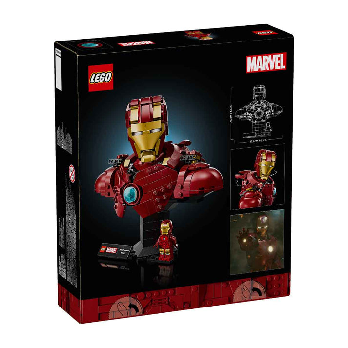 Bộ Mô Hình LEGO SUPERHEROES Iron Man MK4 Bán Thân #76327