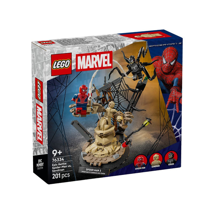 Bộ Mô Hình LEGO SUPERHEROES Spider-Man vs. Sandman #76334