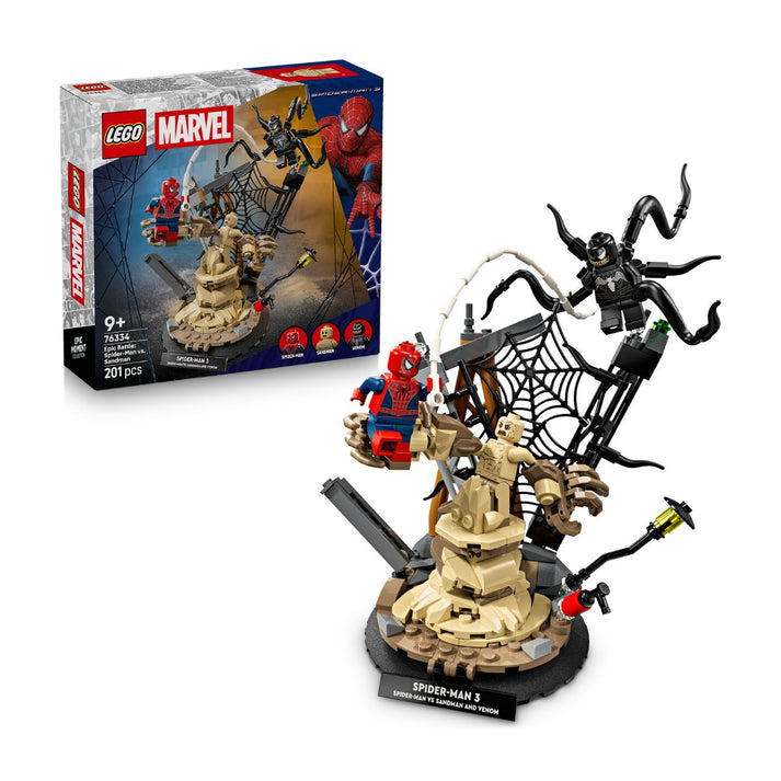 Bộ Mô Hình LEGO SUPERHEROES Spider-Man vs. Sandman #76334