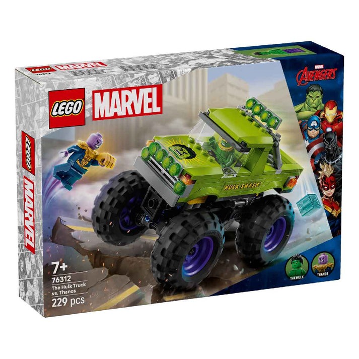 Bộ Mô Hình LEGO SUPERHEROES Xe The Hulk vs. Thanos #76312