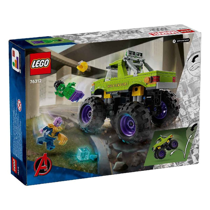 Bộ Mô Hình LEGO SUPERHEROES Xe The Hulk vs. Thanos #76312