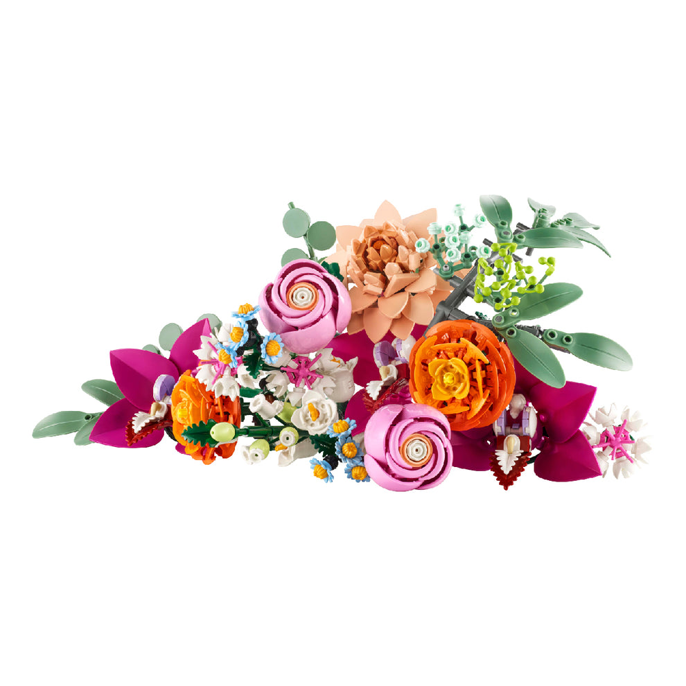 Bộ Mô Hình LEGO BOTANICALS Pretty Pink Flower Bouquet Bó Hoa Đáng Yêu #10342