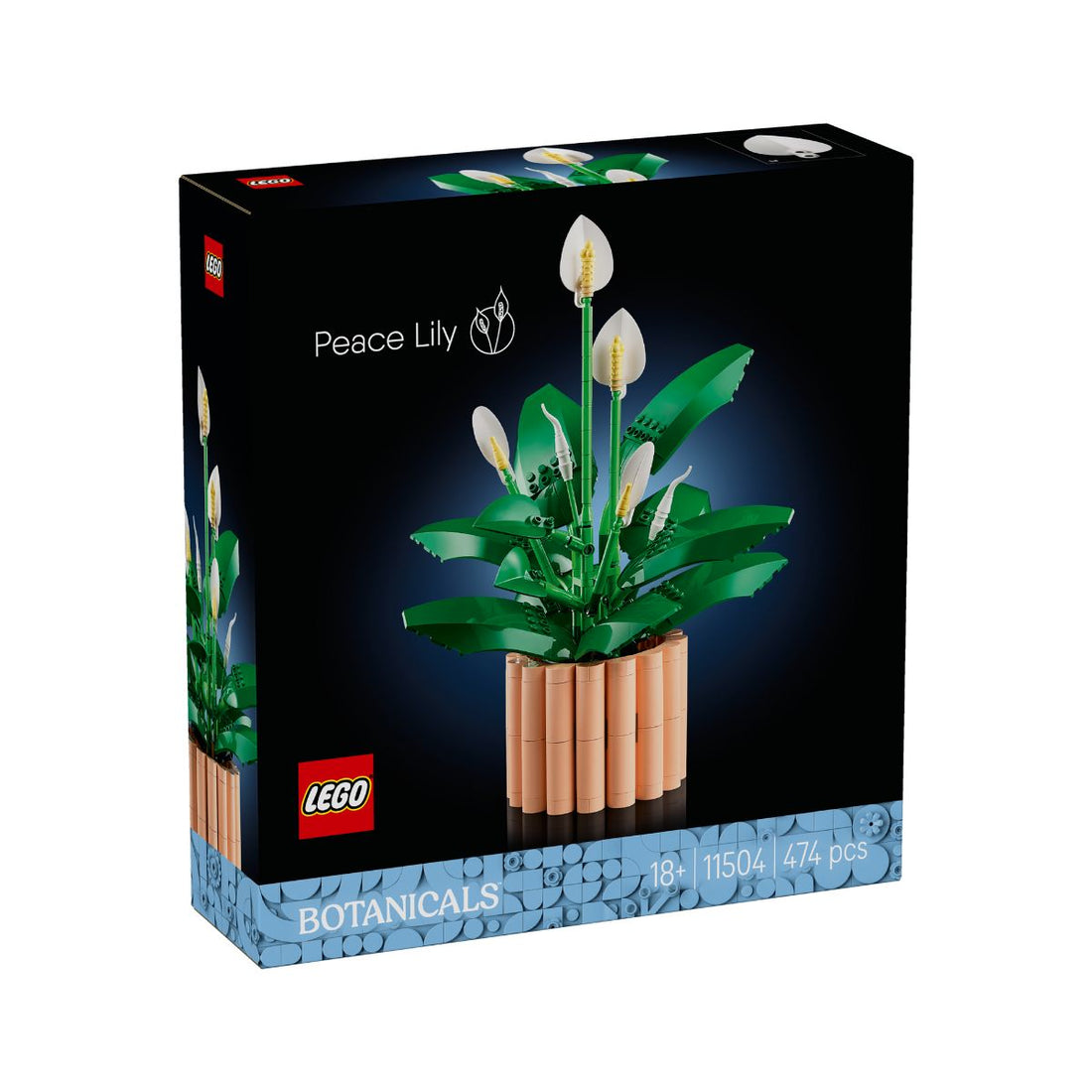 Bộ Mô Hình LEGO BOTANICALS Peace Lily Hoa Lan Ý #11504
