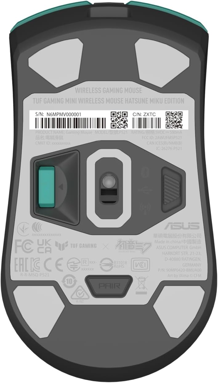 Chuột Gaming không dây ASUS TUF Mini - Hatsune Miku Edition